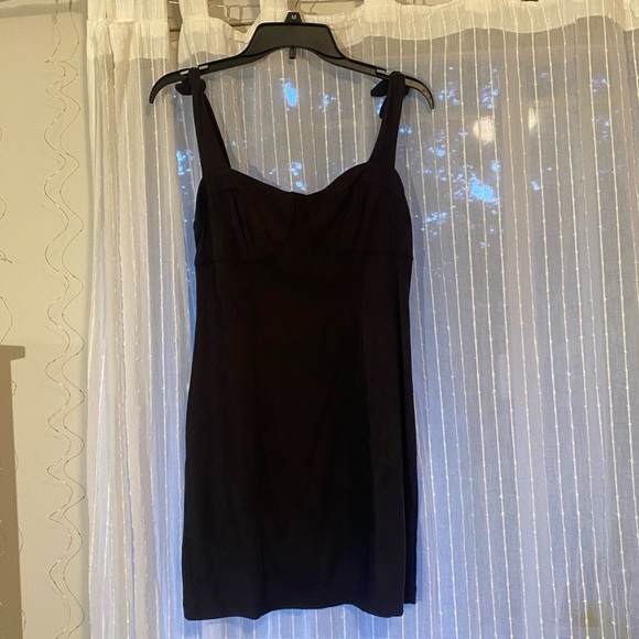 Free People Black Bodycon Dress - Picture 1 of 4